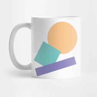 Abstract Pastel Geometric Balance Mug